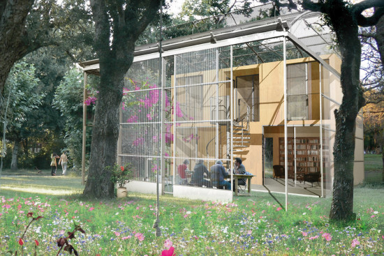 maison bioclimatique prototype